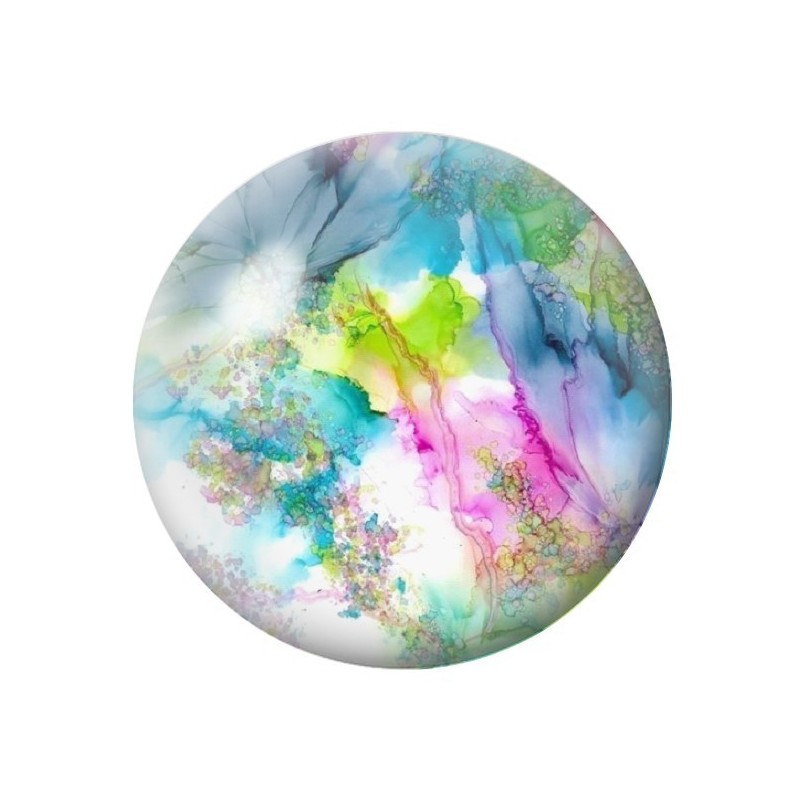 Cabochon en Verre Illustré Mer Été 12 à 25mm