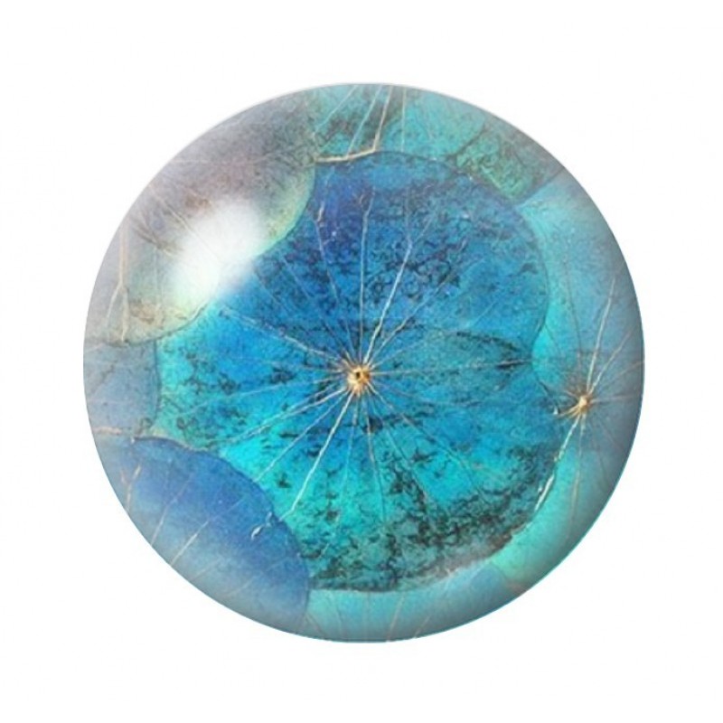 Cabochon en Verre Illustré Mer Été 12 à 25mm