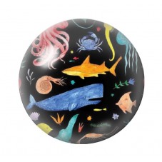 Cabochon en Verre Illustré Mer Été 12 à 25mm pour la création de bijoux fantaisie - DIY