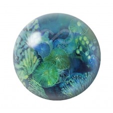 Cabochon en Verre Illustré Mer Été 12 à 25mm pour la création de bijoux fantaisie - DIY