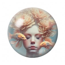 Cabochon en Verre Illustré Mer Été 12 à 25mm pour la création de bijoux fantaisie - DIY