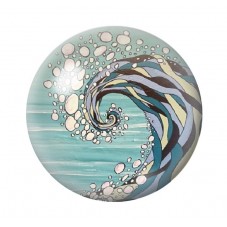 Cabochon en Verre Illustré Mer Été 12 à 25mm pour la création de bijoux fantaisie - DIY