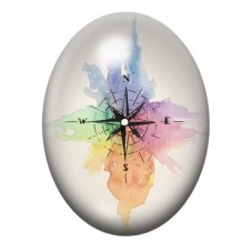 Cabochon en Verre Illustré Mer, Été 13x18, 18x25 ou 30x40mm  pour la Création de Bijoux Fantaisie - DIY