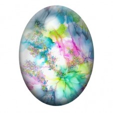 Cabochon en Verre Illustré Mer, Été 13x18, 18x25 ou 30x40mm  pour la Création de Bijoux Fantaisie - DIY