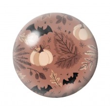Cabochon en Verre Illustré Chauves-Souris Halloween 12 à 25mm  pour la Création de Bijoux Fantaisie - DIY