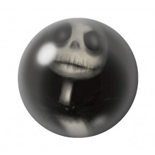 Cabochon en Verre Illustré Jack Gothique 12 à 25mm pour la création de bijoux fantaisie - DIY