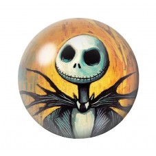 Cabochon en Verre Illustré Jack Gothique 12 à 25mm pour la création de bijoux fantaisie - DIY