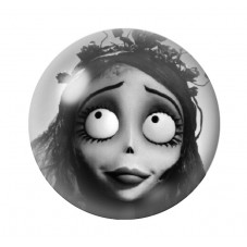 Cabochon en Verre Illustré Noces Funèbres Gothique 12 à 25mm pour la création de bijoux fantaisie - DIY