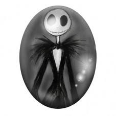 Cabochon en Verre Illustré Jack Gothique 13x18, 18x25 ou 30x40mm  pour la Création de Bijoux Fantaisie - DIY