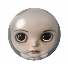 Cabochons en Verre Illustré Mercredi Blythe Gothique 12 à 25mm  pour la Création de Bijoux Fantaisie - DIY