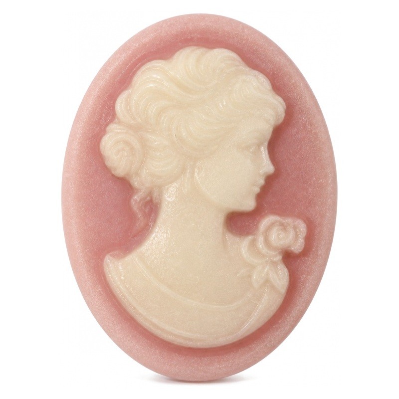 Camée Lady Vintage Rose Poudré 30x40mm