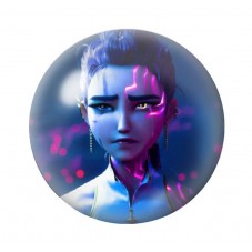 Cabochon en Verre Illustré Rumi Gothique 12 à 25mm  pour la Création de Bijoux Fantaisie - DIY