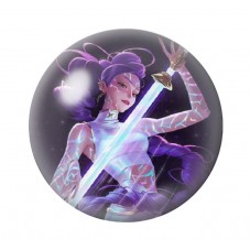 Cabochon en Verre Illustré Rumi Gothique 12 à 25mm  pour la Création de Bijoux Fantaisie - DIY