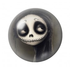 Cabochon en Verre Illustré Gothique 12 à 25mm  pour la Création de Bijoux Fantaisie - DIY