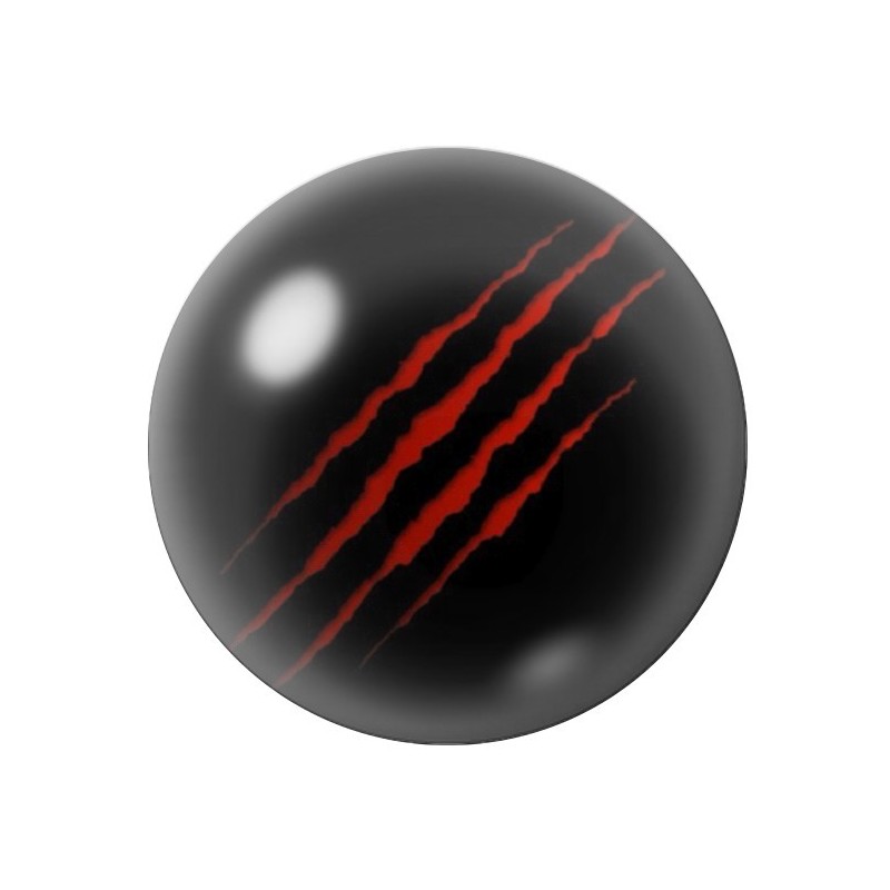 Cabochon en Verre Illustré Griffes Gothique 12 à 25mm