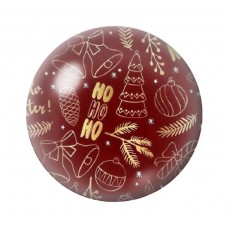Cabochon en Verre Illustré Noël 12 à 25mm pour la création de bijoux fantaisie - DIY