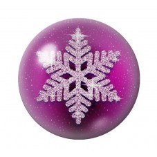 Cabochon en Verre Illustré Noël 12 à 25mm pour la création de bijoux fantaisie - DIY