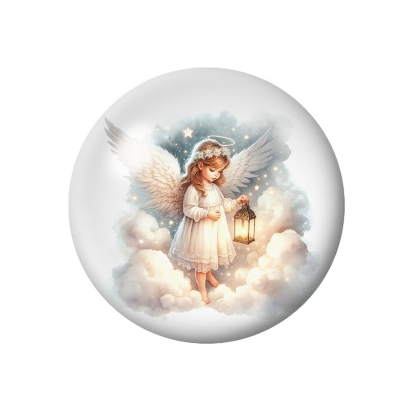 Cabochon en Verre Illustré Noël 12 à 25mm