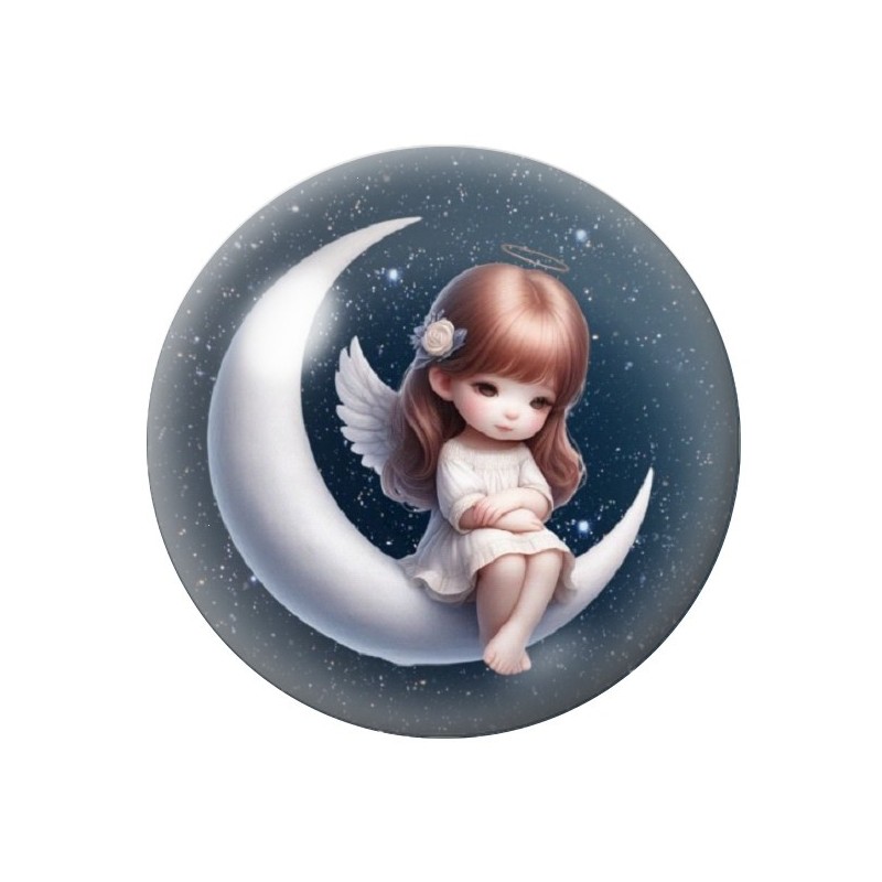 Cabochon en Verre Illustré Noël 12 à 25mm