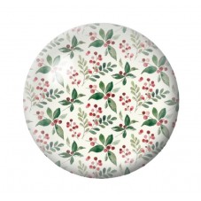 Cabochon en Verre Illustré Noël 12 à 25mm pour la création de bijoux fantaisie - DIY