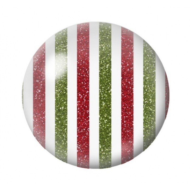 Cabochon en Verre Illustré Noël 12 à 25mm