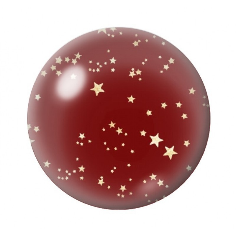 Cabochon en Verre Illustré Noël 12 à 25mm