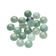 Cabochon en Pierre Naturelle Aventurine 12mm