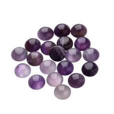 Cabochon en Pierre Naturelle Améthyste 12mm