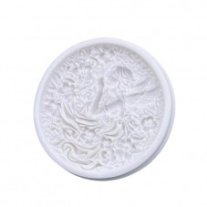 Moule en Silicone Fée Pâte Polymère Fimo Résine Gâteau Plâtre