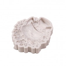 Moule en Silicone Chat Alice au Pays des Merveilles Pâte Polymère Fimo Résine Gâteau Plâtre