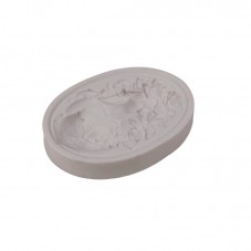 Moule en Silicone Femme Romantisme Onirique Pâte Polymère Fimo Résine Gâteau Plâtre