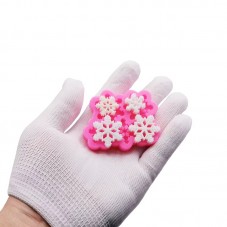 Moule en Silicone Flocon de Neige Noël Fimo Résine Gâteau Plâtre