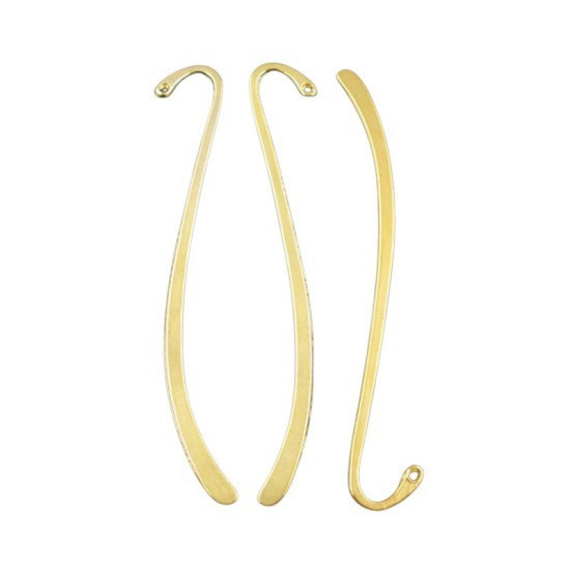 Marque-Page Signet Métal Doré 87mm
