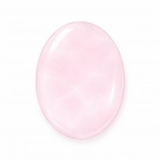 Cabochon en Pierre Naturelle Quartz Rose 30x40mm pour la Création de Bijoux Fantaisie - DIY