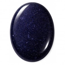 Cabochon en Pierre Naturelle Pierre de Sable Bleue 18x25mm pour la Création de Bijoux Fantaisie - DIY