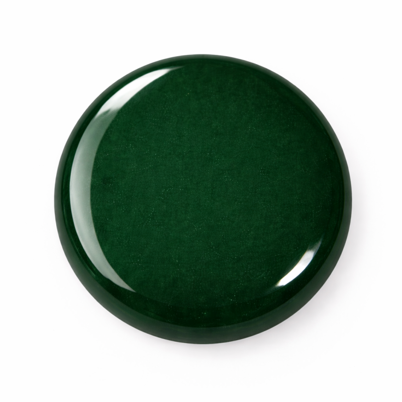 Cabochon en Pierre Naturelle Jade Vert 20mm