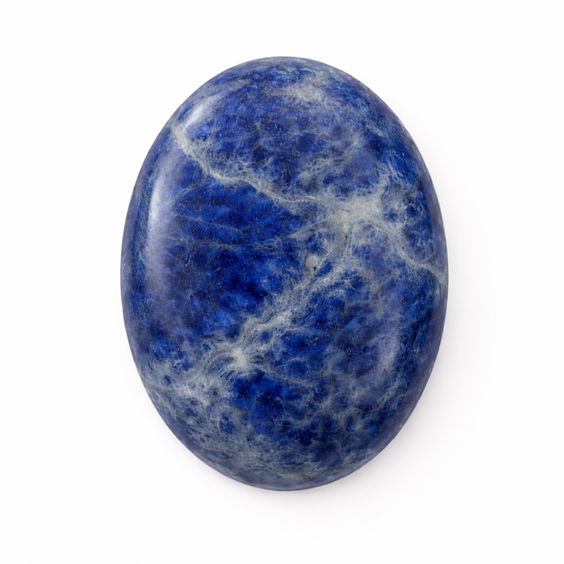 Cabochon en Pierre Naturelle Sodalite 18x25mm