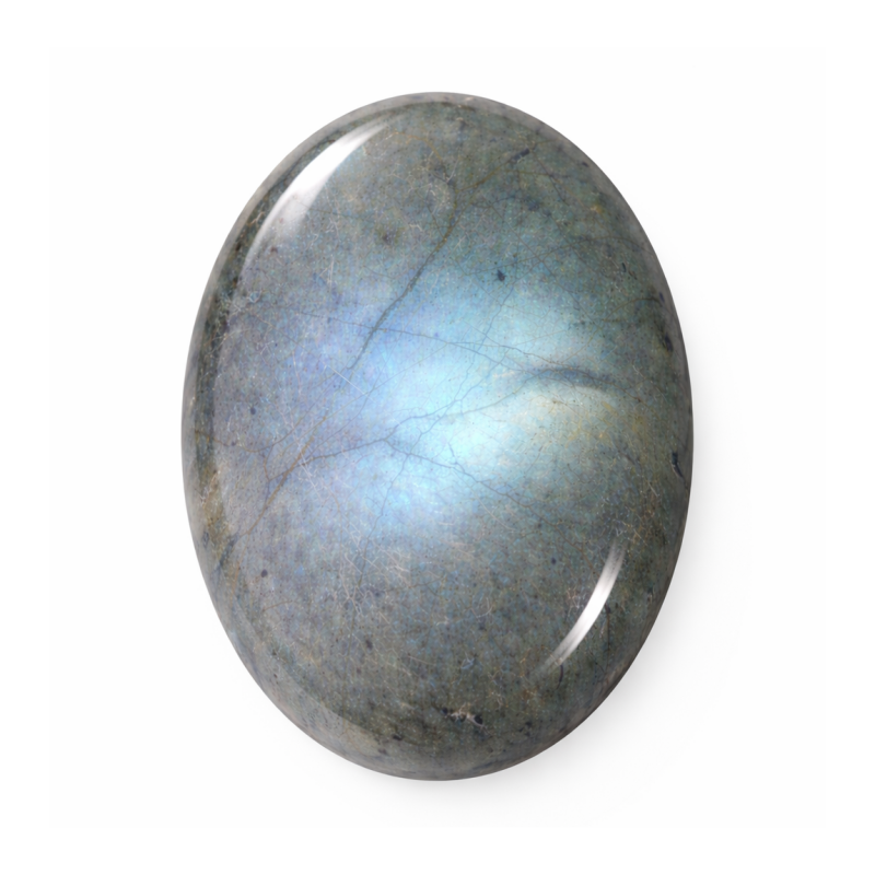 Cabochon en Pierre Naturelle Labradorite 30x40mm