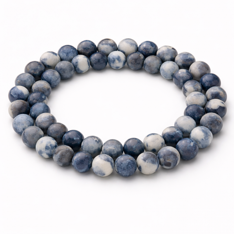 5 Perles Pierre Naturelle Sodalite 8mm