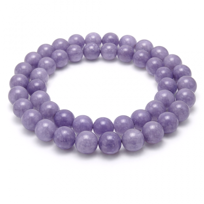 10 Perles Pierre Naturelle Lépidolite 6mm