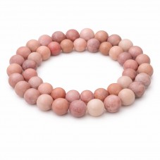 5 Perles en Pierre Naturelle Rhodonite 8mm