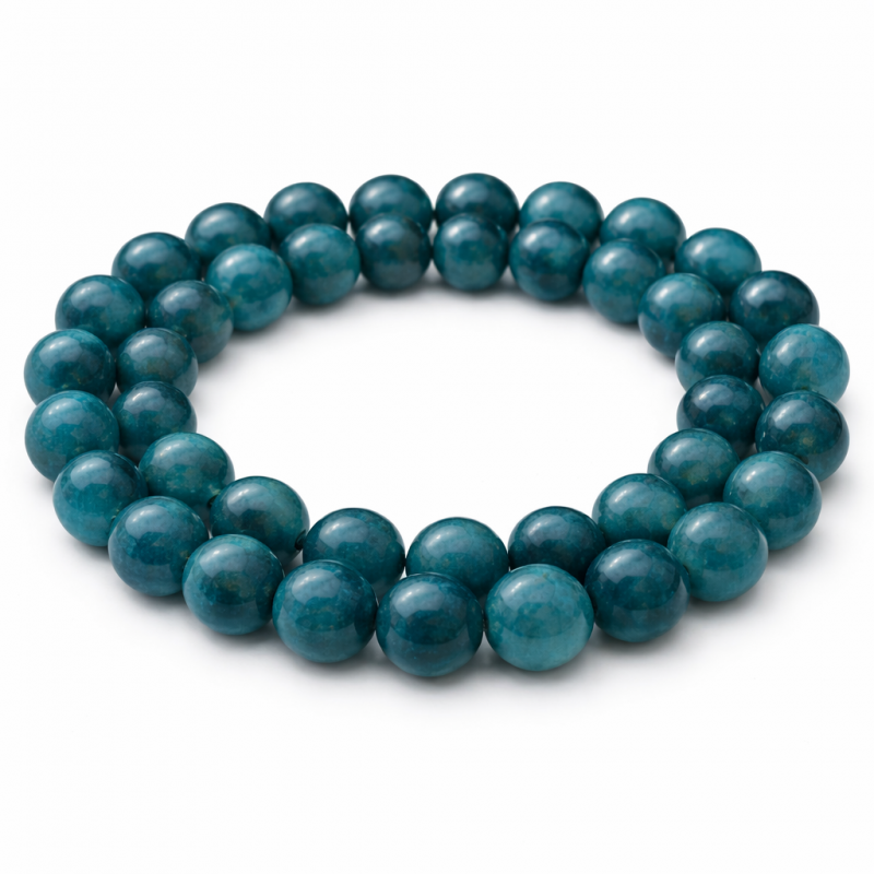 10 Perles Pierre Naturelle Apatite 6mm
