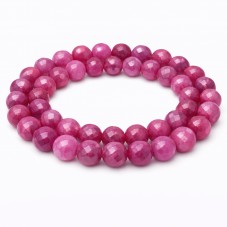 5 Perles Pierre Naturelle Tourmaline à Facettes 8mm