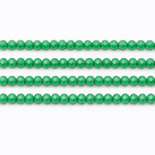 125 Perles à Facettes en Verre Vert Foncé 4mm pour la Création de Bijoux Fantaisie - DIY