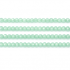 148 Perles en Verre à Facettes Vert 4mm pour la Création de Bijoux Fantaisie - DIY