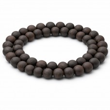 10 Perles Pierre Naturelle Jaspe Sang 6mm