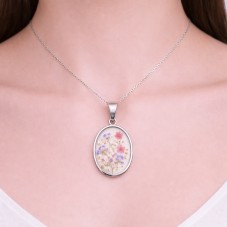 Support Pendentif en Acier Inoxydable Argenté pour Créations en Résine 18x25mm