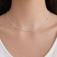 10 Mètres de Chaine à Mailles en Acier Inoxydable Argenté 2x3mm, 1.5x2mm, 1x1.5mm
