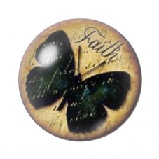 Cabochon en Verre Illustré Papillon 12 à 25mm pour la création de bijoux fantaisie - DIY