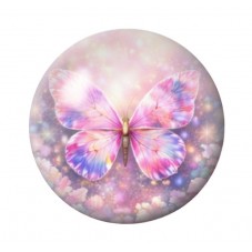 Cabochon en Verre Illustré Papillon 12 à 25mm pour la création de bijoux fantaisie - DIY